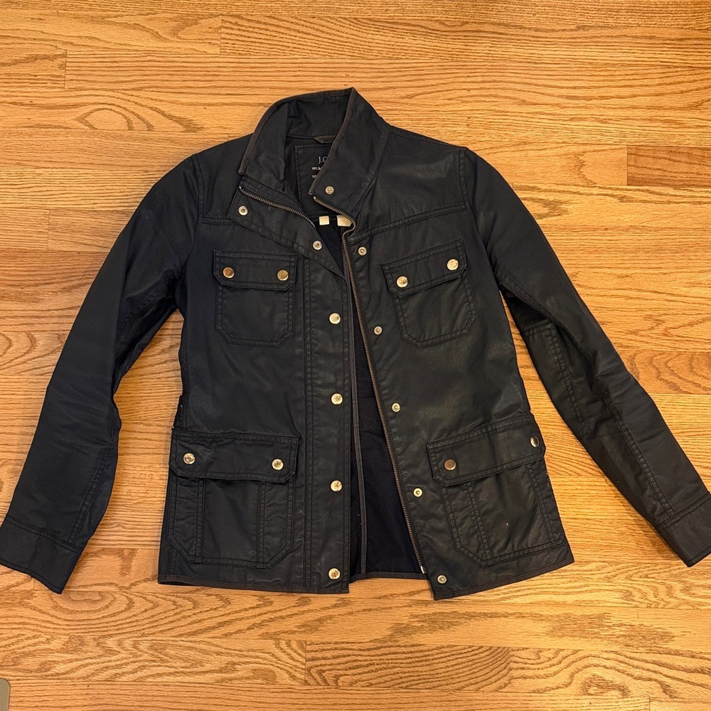 J. Crew Black Utility Field Jacket